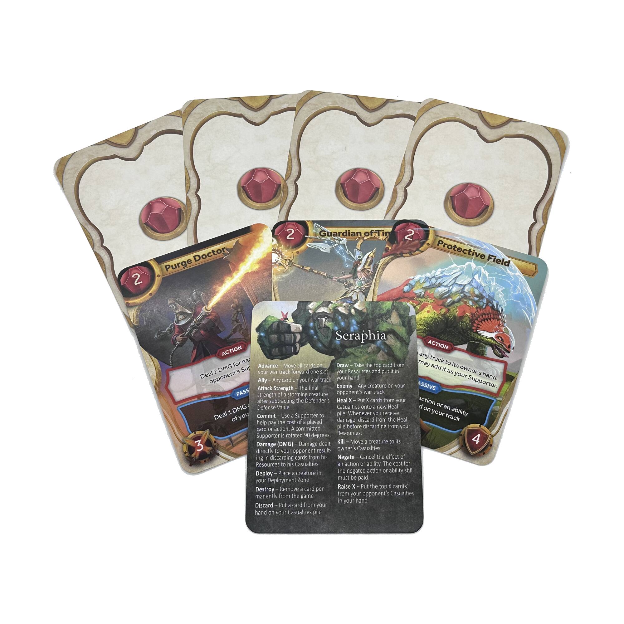 SiegeStorm: Seraphia Faction Deck
